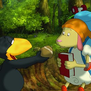 Foto Cuervito calcetín: La gran carrera