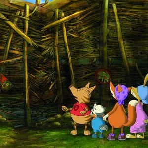 Foto Cuervito calcetín: La gran carrera