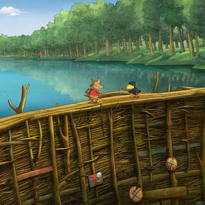 Foto Cuervito calcetín: La gran carrera