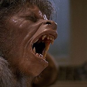 Foto Un hombre lobo americano en Londres