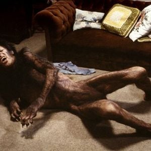 Foto Un hombre lobo americano en Londres