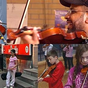 Foto 20 Geigen auf St. Pauli