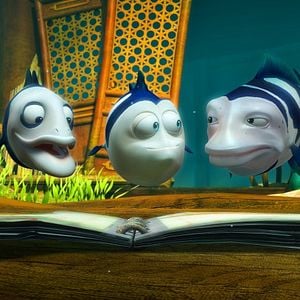 Foto Un pez fuera del mar