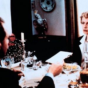 Foto Eine blassblaue Frauenschrift