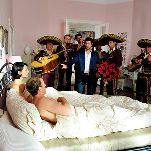 Foto Mann tut was Mann kann