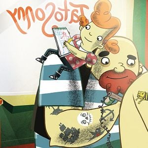 Foto Tigre og tatoveringer