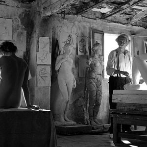 Foto El artista y la modelo