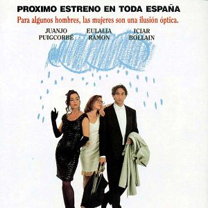 Foto Un paraguas para tres