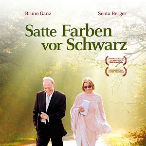 Foto Satte Farben vor Schwarz