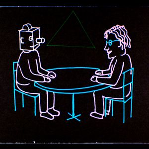 Foto Is The Man Who Is Tall Happy?: An Animated Conversation with Noam Chomsky