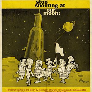 Foto Un ratón en la luna