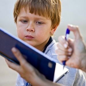 Foto La profesora de parvulario