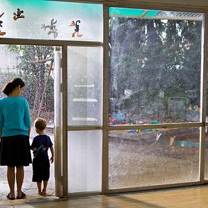 Foto La profesora de parvulario