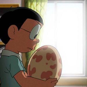 Foto Doraemon y el pequeño dinosaurio