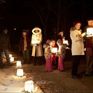 Foto Corazón de Navidad