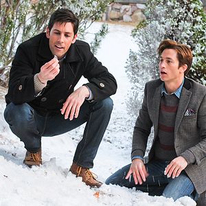 Foto Una novia en la nieve