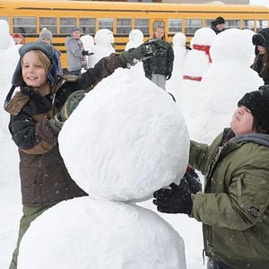 Foto Hombres de nieve