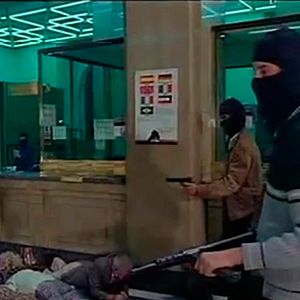 Foto Asalto al Banco Central