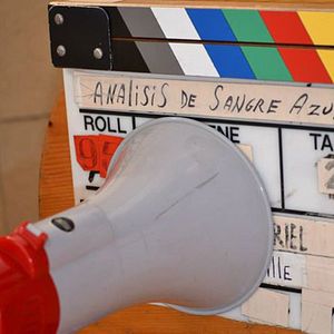Foto Análisis de sangre azul