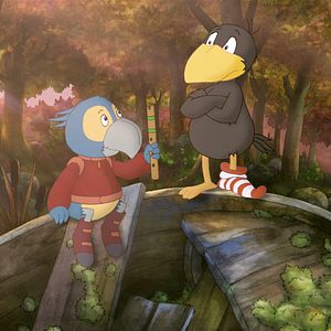 Foto Cuervito Calcetín: La gran carrera