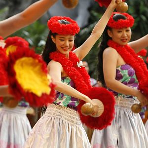 Foto Hula Girls