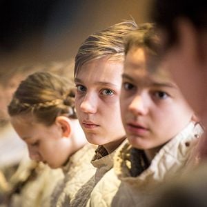 Foto La clase de esgrima