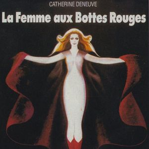 Foto La mujer con botas rojas