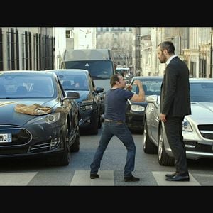 Foto Un hombre de altura