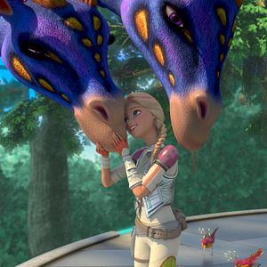 Foto Barbie en una aventura espacial