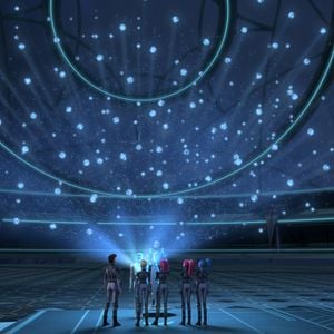 Foto Barbie en una aventura espacial