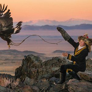 Foto La cazadora del águila