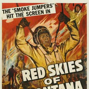 Foto Cielo rojo de Montana