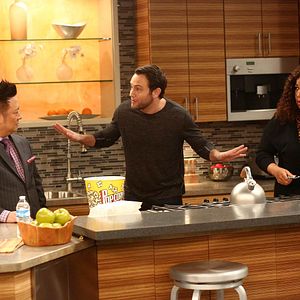 Foto Una chef en casa