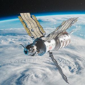 Foto Salyut-7: Héroes en el espacio