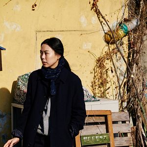 Foto En la playa sola de noche