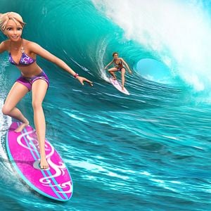 Foto Barbie en una aventura de sirenas