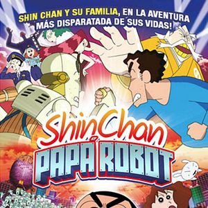 Foto Shin-chan: Papá robot