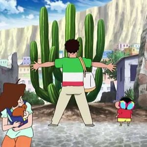 Foto Shin-chan en México: El Ataque del Cactus Gigante