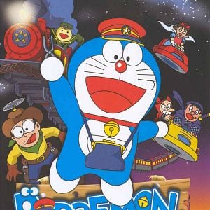 Foto Doraemon y el tren del tiempo