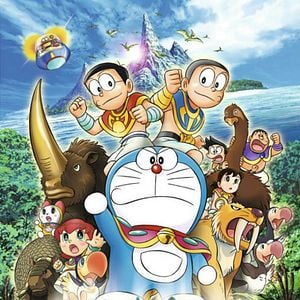 Foto Doraemon en la isla del escarabajo dorado