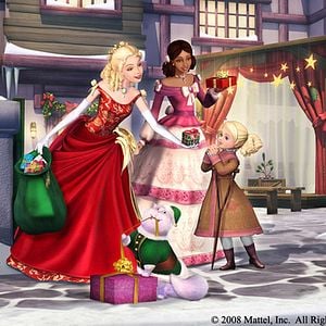 Foto Barbie en un cuento de Navidad