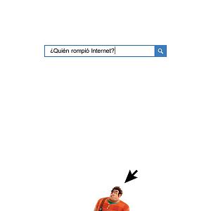 Foto Ralph rompe Internet