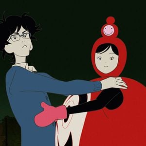 Foto Night is short, walk on girl