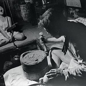 Foto La mujer insecto