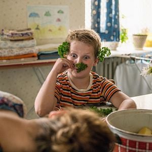 Foto Este niño necesita aire fresco