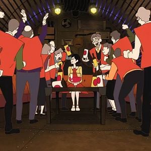 Foto Night is short, walk on girl