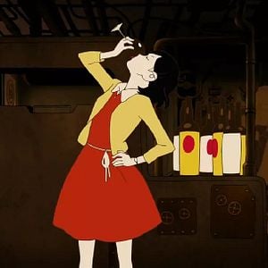 Foto Night is short, walk on girl