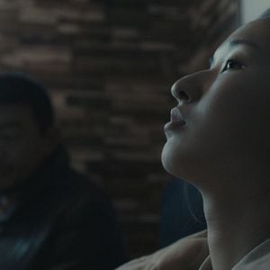 Foto An Elephant Sitting Still