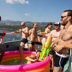 Foto ¡Al agua gambas!