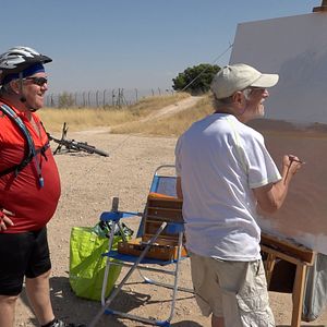 Foto Antonio López. Apuntes del natural